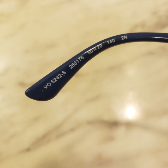 NWT Blue double bridge sunglasses - Picture 5 of 8